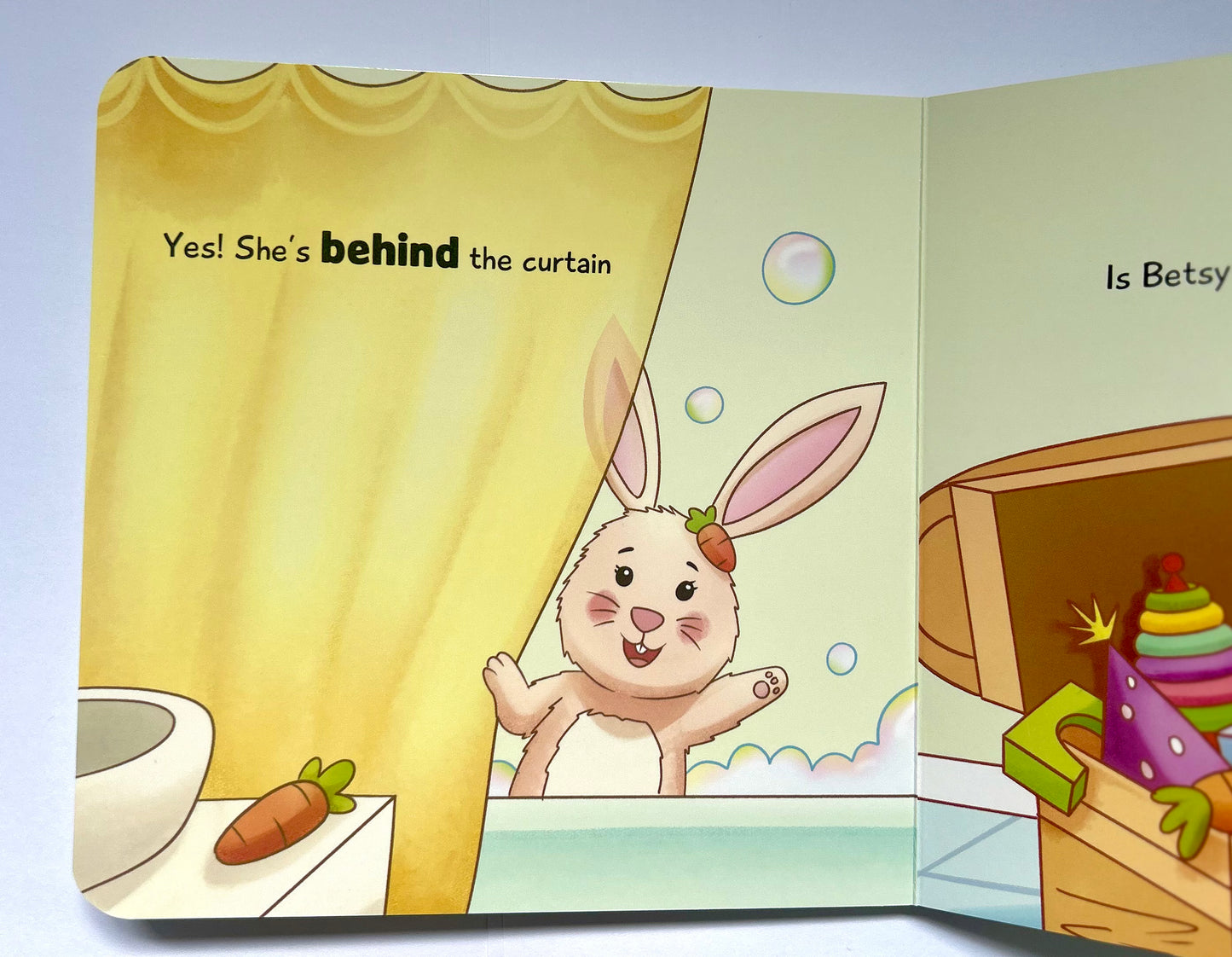 Let's find Betsy Bunny